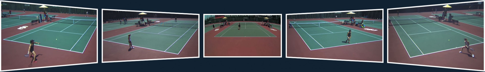 perspective-tennis-(1) Multiangle cameras