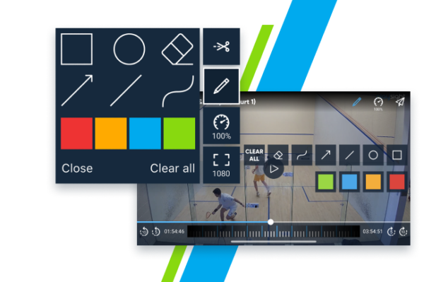 Squash Smartcourt Playsight