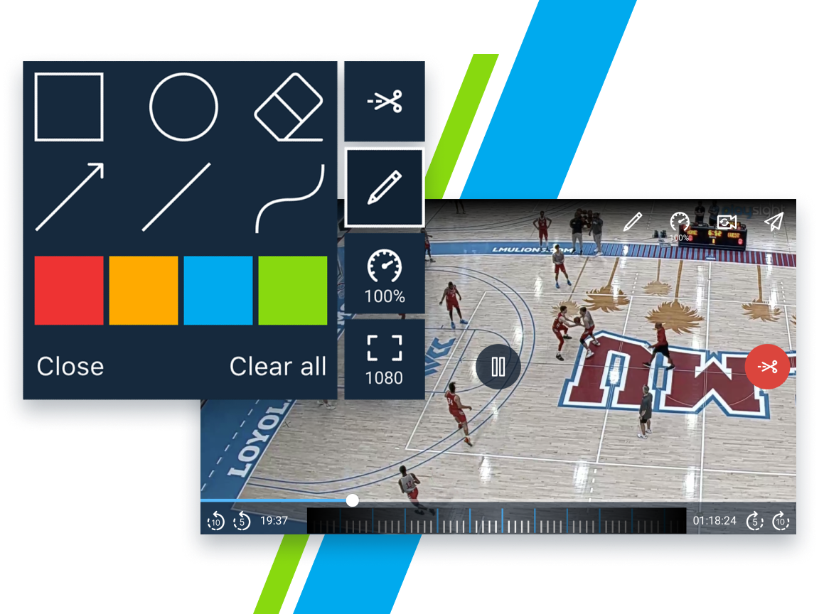 Basketball Dreawing Tools Feature Https://Playsight.com