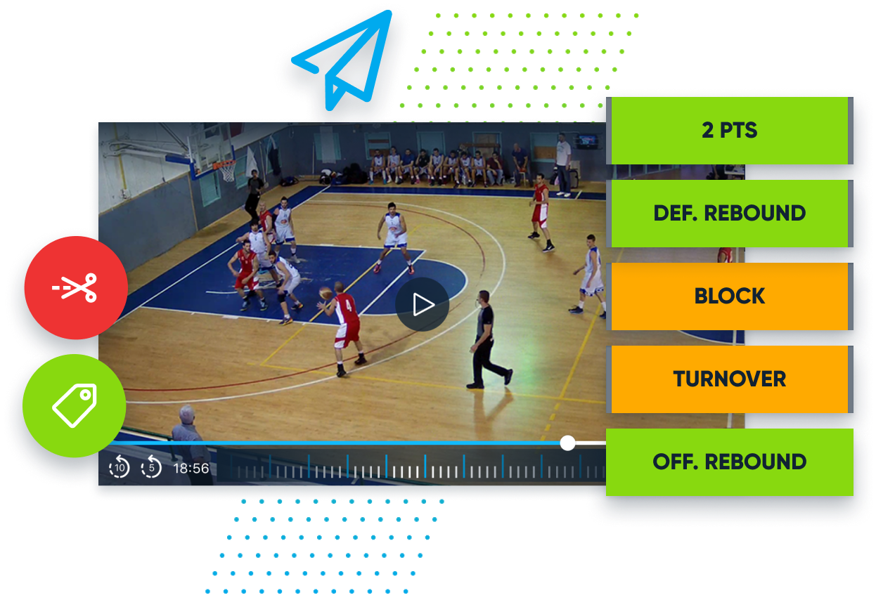 Basketball Tagging Feature Https://Playsight.com
