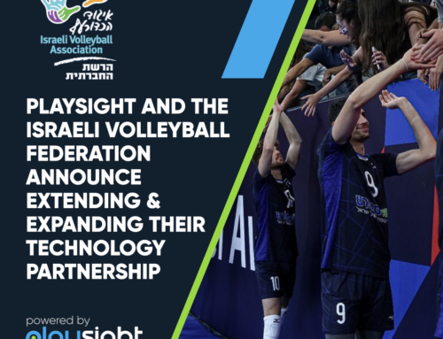 PlaySight and the Israeli Volleyball Federation announce extending & expanding their technology partnership