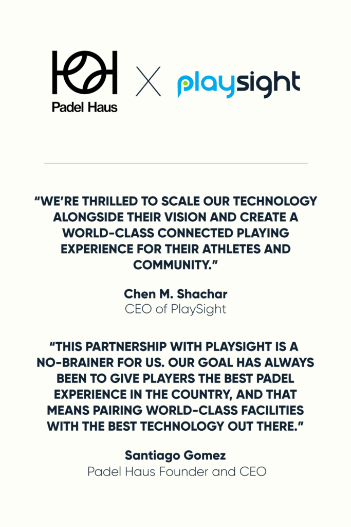 Padel Haus Logo White https://playsight.com